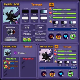 TERRUAK | FM DBL POIS | DRAGON ADVENTURES