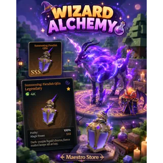 Fiendish Qilin SSS - Wizard Alchemy