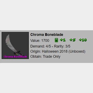 Boneblade, Trade Roblox Murder Mystery 2 (MM2) Items