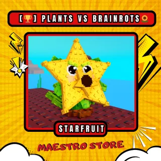 x3 STARFRUIT PLANTS VS BRAINROTS