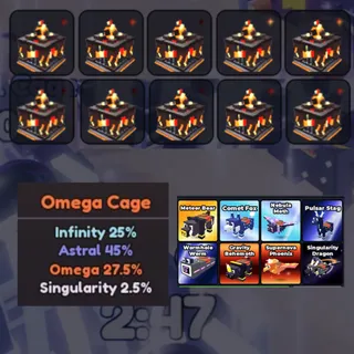 10x OMEGA CAGE (BLACK HOLE - WORLD 2) | STEAL A PET AND RIDE IT!