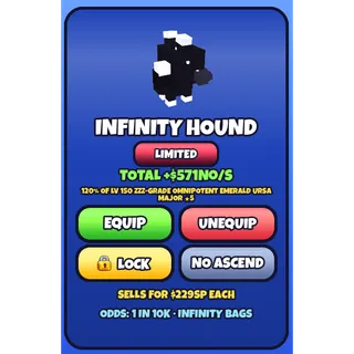 INFINITY HOUND 120% | PET DICE