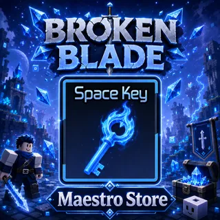 250x Space Key | Broken Blade | Roblox