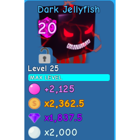 Pet 1x Dark Jellyfish Max In Game Items Gameflip