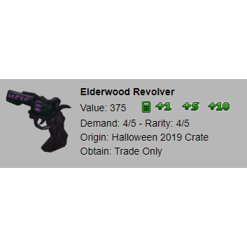 Other Mm2 Elderwood Revolver In Game Items Gameflip - roblox mm2 elderwood revolver