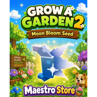 1x Moon Bloom Seed | Grow A Garden 2 | GAG 2