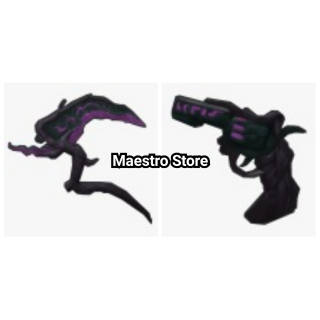 Elderwood Scythe & Eldwrwood Revolver murder mystery 2 MM2 roblox