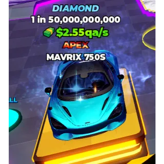 MAVRIX 750S (APEX) - RANDOM MUTATION | DREAM CAR COLLECTION | ROBLOX