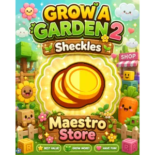 100M Sheckles  - Grow A Garden 2 | GAG 2