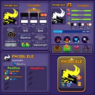 CONSTELLO | FM DBL ELE | DRAGON ADVENTURES