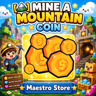 10T COINS | MINE A MOUNTAIN | ROBLOX