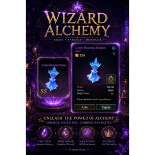 Wizard Alchemy - Lotus Blooms Potion SS