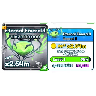 ETERNAL EMERALD 1 IN 1M | TAP SIMULATOR REBORN