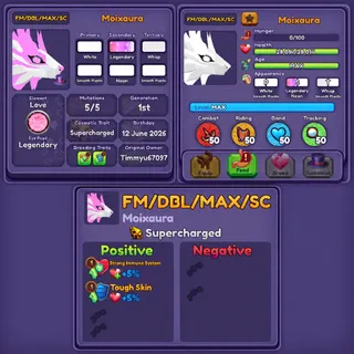 MOIXAURA | MAX FM DBL SC |DRAGON ADVENTURES