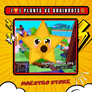 STARFRUIT 6kg Plants Vs Brainrots | pvb | Roblox
