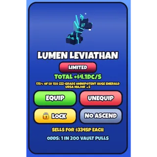 LUMEN LEVIATHAN 175% | LIMITED PULL | PET DICE