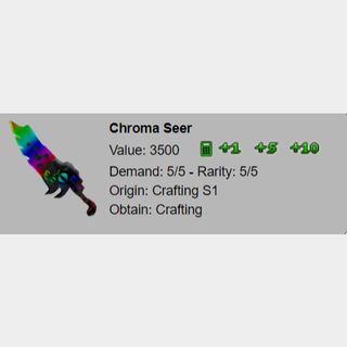 Other Mm2 Chroma Seer In Game Items Gameflip