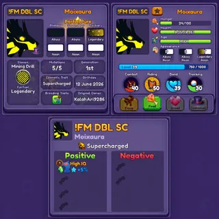 MOIXAURA | FM DBL SC |DRAGON ADVENTURES