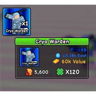 5X CRYO WARDEN | ROLL A FISHERMAN