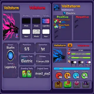 VOLTSTORM | MAX FM DBL ELEC | DRAGON ADVENTURES