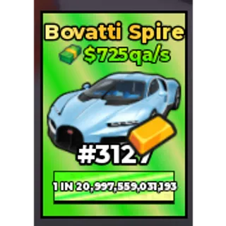 BOVATTI SPIRE (PRIMORDIAL) - RANDOM MUTATION | DREAM CAR COLLECTION | ROBLOX