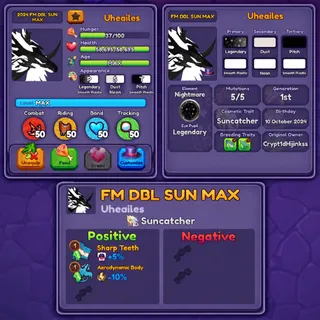 UHEAILES | 2024 FM DBL SUN MAX | DRAGON ADVENTURES