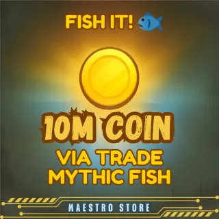10M Coin | Fish It! Money / Gold