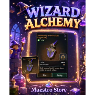 Fiendish Qilin SS - Wizard Alchemy