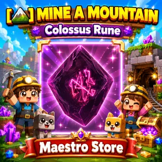 1x COLOSSUS RUNE | MYTHIC | MINE A MOUNTAIN
