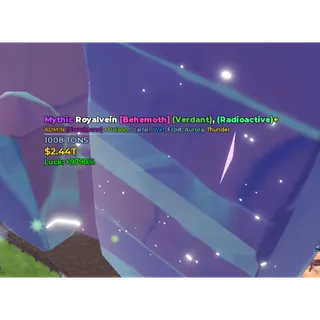 LUCK CRYSTAL +9790% | MINE A MOUNTAIN | ROBLOX
