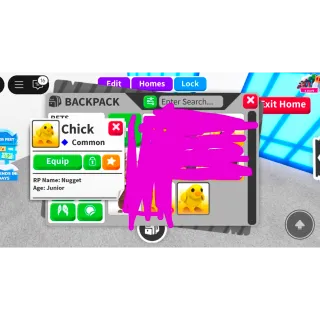 Roblox adopt me: no potion chick