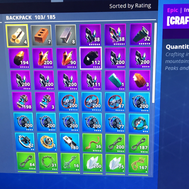 Bundle Save The World Tons Of Good Mats And Guns In Game Items Gameflip