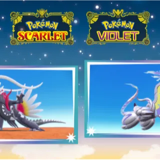 miraidon+koraidon shiny