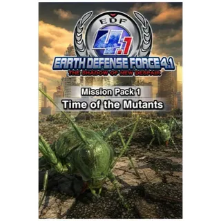 EARTH DEFENSE FORCE 4.1: Mission Pack 1: Time of the Mutants DLC 🐜 - Steam Key (Global)
