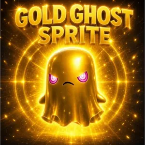 gold ghost sprites