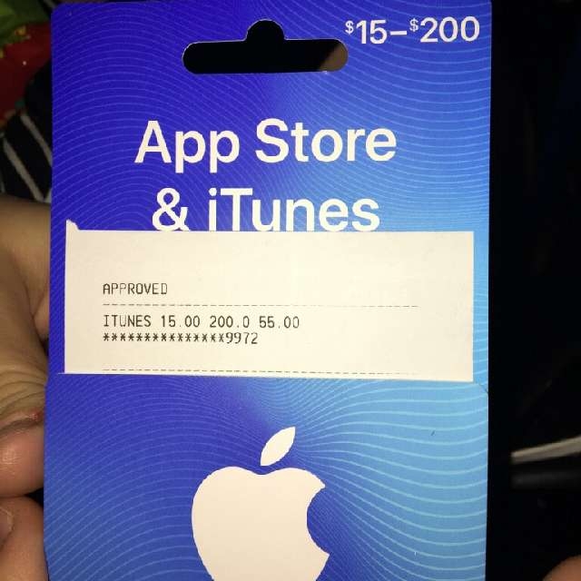 App Store & iTunes Gift Card $55 Value - iTunes Gift Cards ...