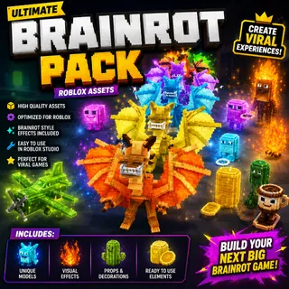 🧠 Ultimate Brainrot Pack – Roblox Assets