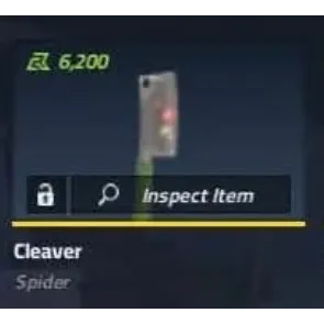 Cleaver Spider