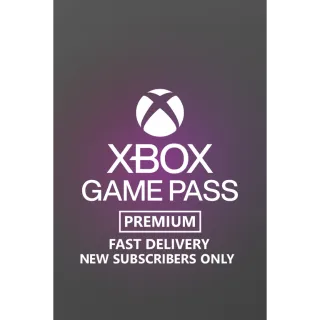 Xbox Game Pass PREMIUM 1-month FAST DELIVERY NOT STACKABLE US ONLY