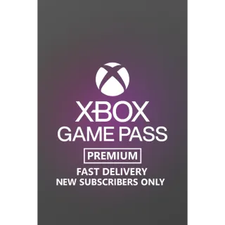 Xbox Game Pass PREMIUM 1-month FAST DELIVERY NOT STACKABLE US ONLY NEW SUBSCRIBERS ONLY!