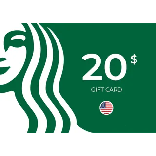 $20.00 USD Starbucks