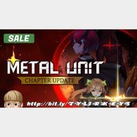Metal Unit Steam Key π / Worth $14.99 / π³πΆπΎπ¬πΊπ» π·πΉπ°πͺπ¬ / TYL3RKeysβοΈ