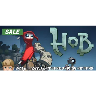 Hob Steam Key 🔑 / Worth $19.99 / 𝑳𝑶𝑾𝑬𝑺𝑻 𝑷𝑹𝑰𝑪𝑬 / TYL3RKeys✔️