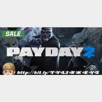 PAYDAY 2 Steam Key π / Worth $9.99 / π³πΆπΎπ¬πΊπ» π·πΉπ°πͺπ¬ / TYL3RKeysβοΈ
