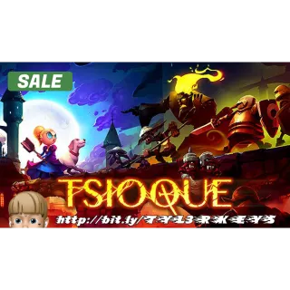 TSIOQUE Steam Key 🔑 / Worth $13.99 / 𝑳𝑶𝑾𝑬𝑺𝑻 𝑷𝑹𝑰𝑪𝑬 / TYL3RKeys✔️