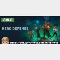 HERO DEFENSE Steam Key π / Worth $29.99 / π³πΆπΎπ¬πΊπ» π·πΉπ°πͺπ¬ / TYL3RKeysβοΈ
