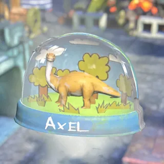 Axel’s snow globe