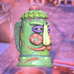 Fasnacht veggie man beer