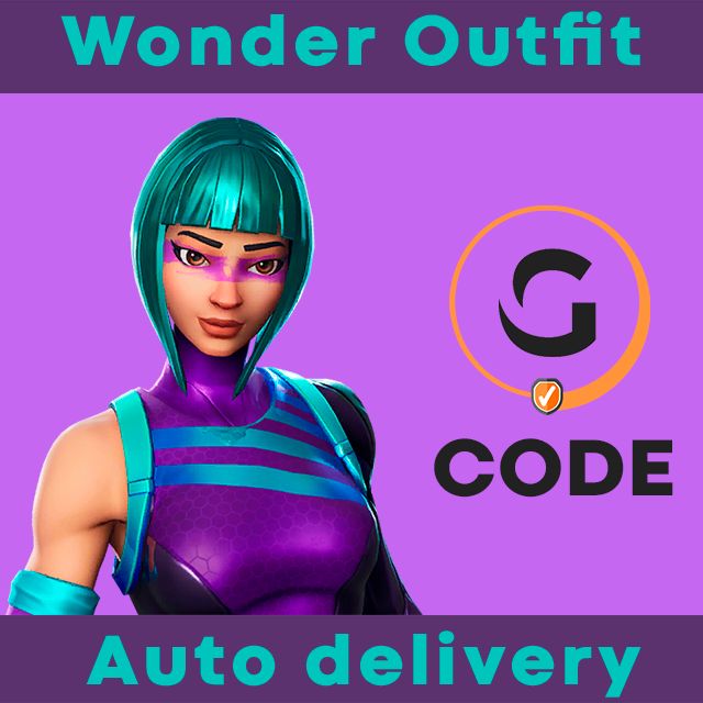 Code | Fortnite Wonder Outfit - Itens de Jogos - Gameflip
