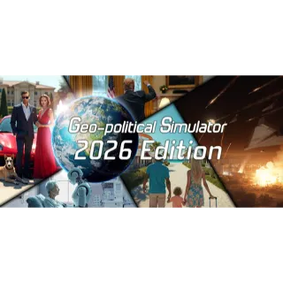 Geo-Political Simulator 2026 Edition [GLOBAL STEAM KEY]